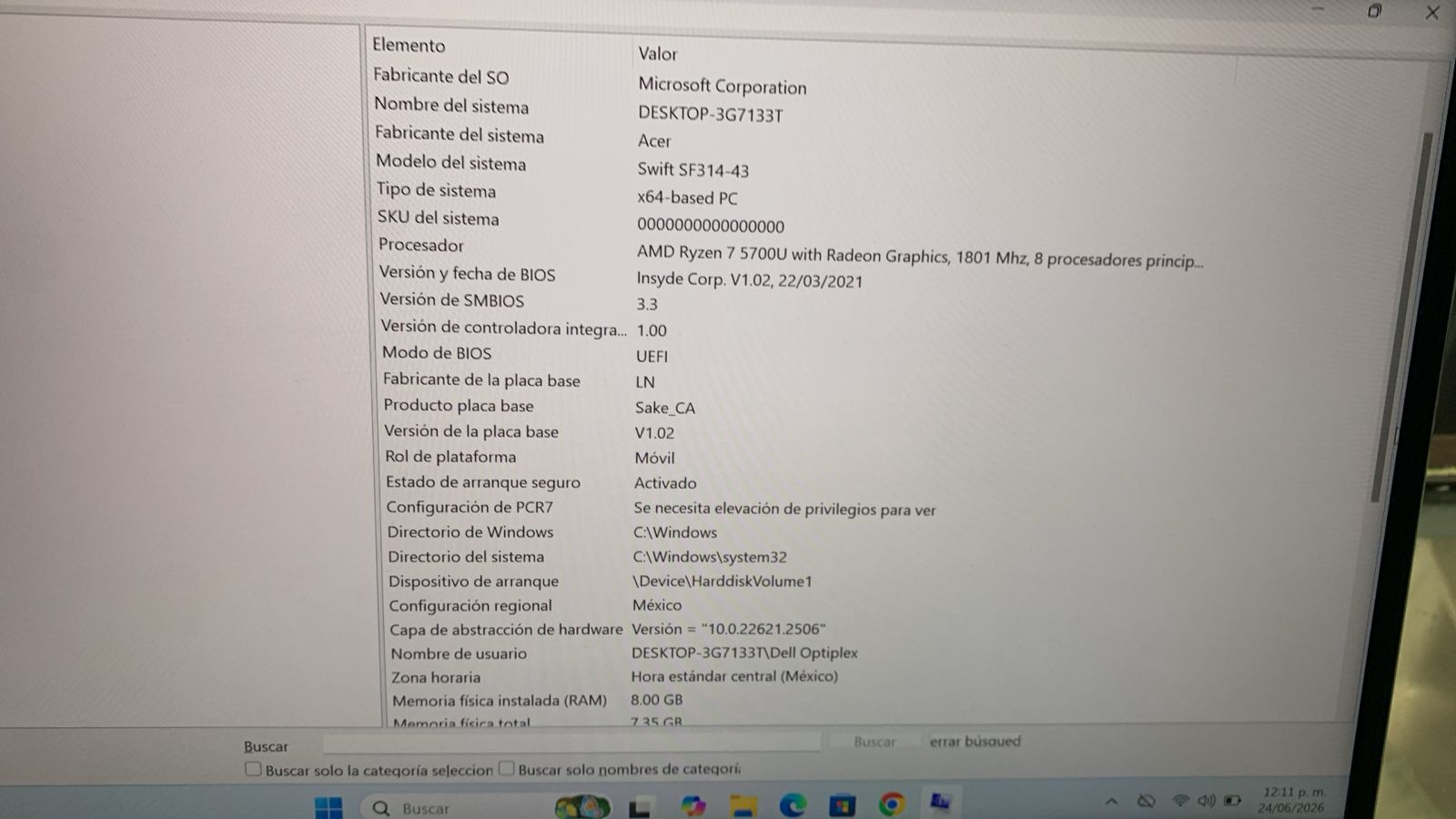 Acer sf314_6